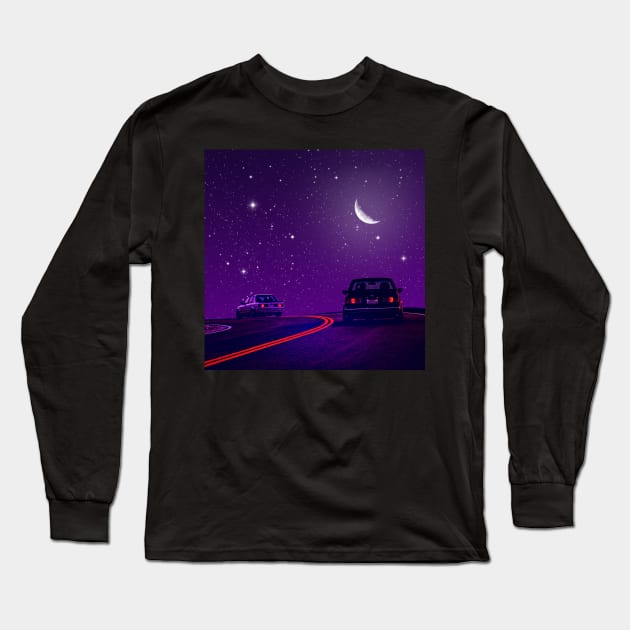 Road Trip Long Sleeve T-Shirt by RiddhiShah